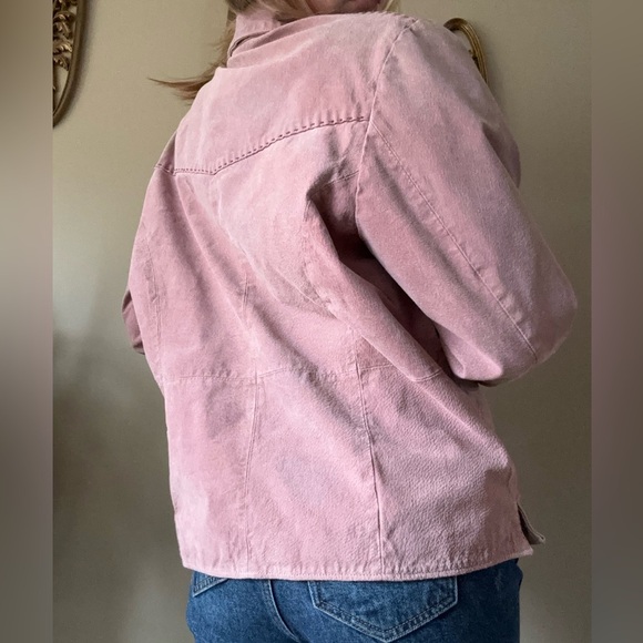 Pink Suede Jacket - Picture 3 of 12